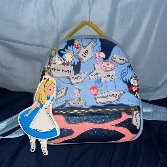 Danielle Nicole Handbags - Alice in Wonderland Mini Backpack